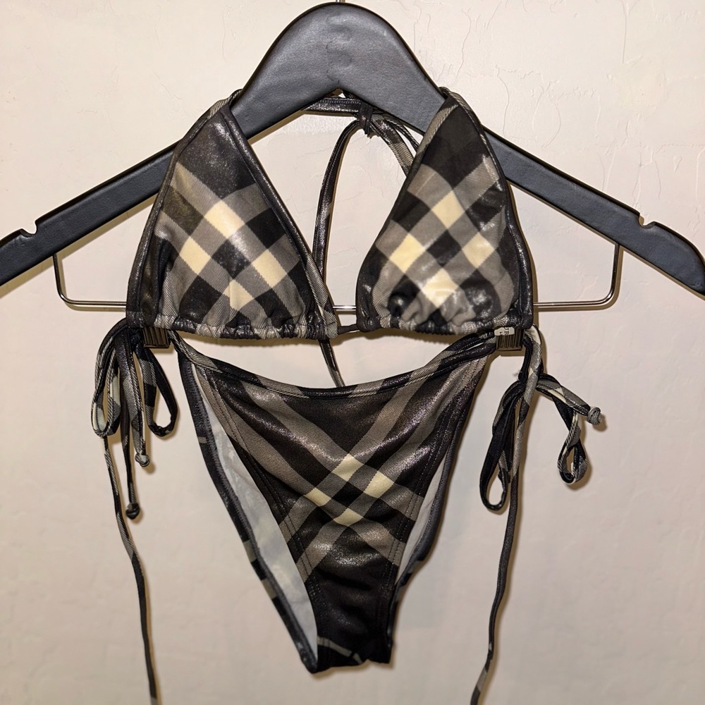 Burberry two piece swimsuit